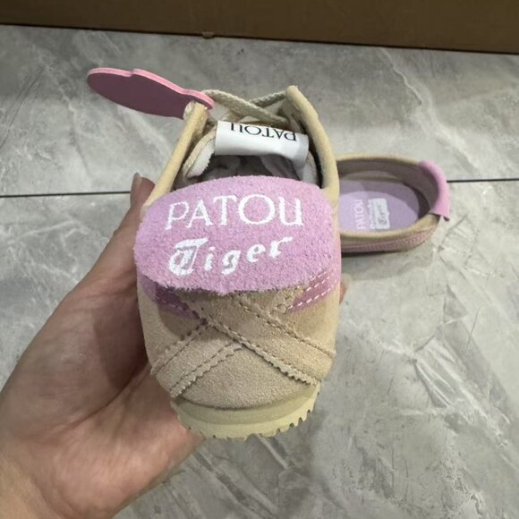 Patou x Onitsuka Tiger MEXICO 66 Pink Low-top Casual Shoes - Picture 5 of 7